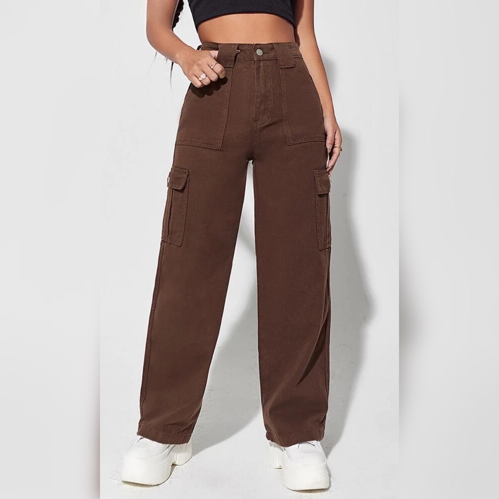 High Waist Wide Leg Jeans